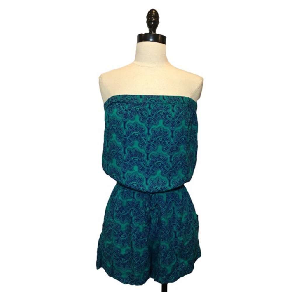 Strapless Romper